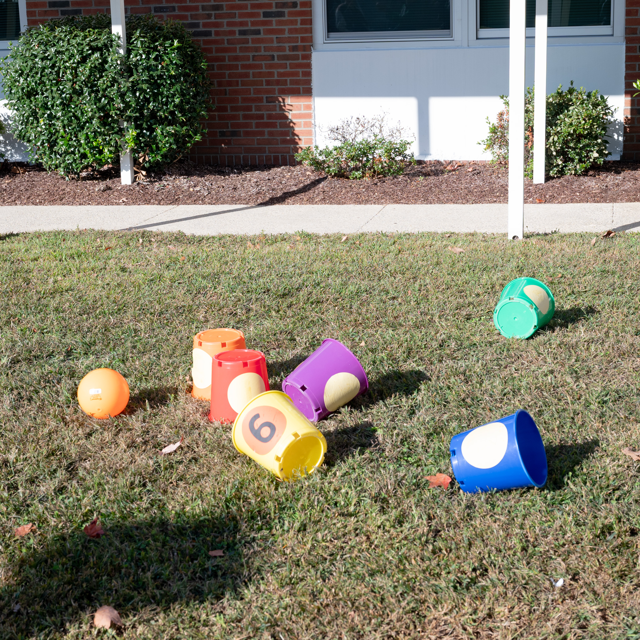 Fall Fest: 4 out of 6 buckets knocked down