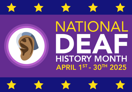 National Deaf History Month April 1st-30th