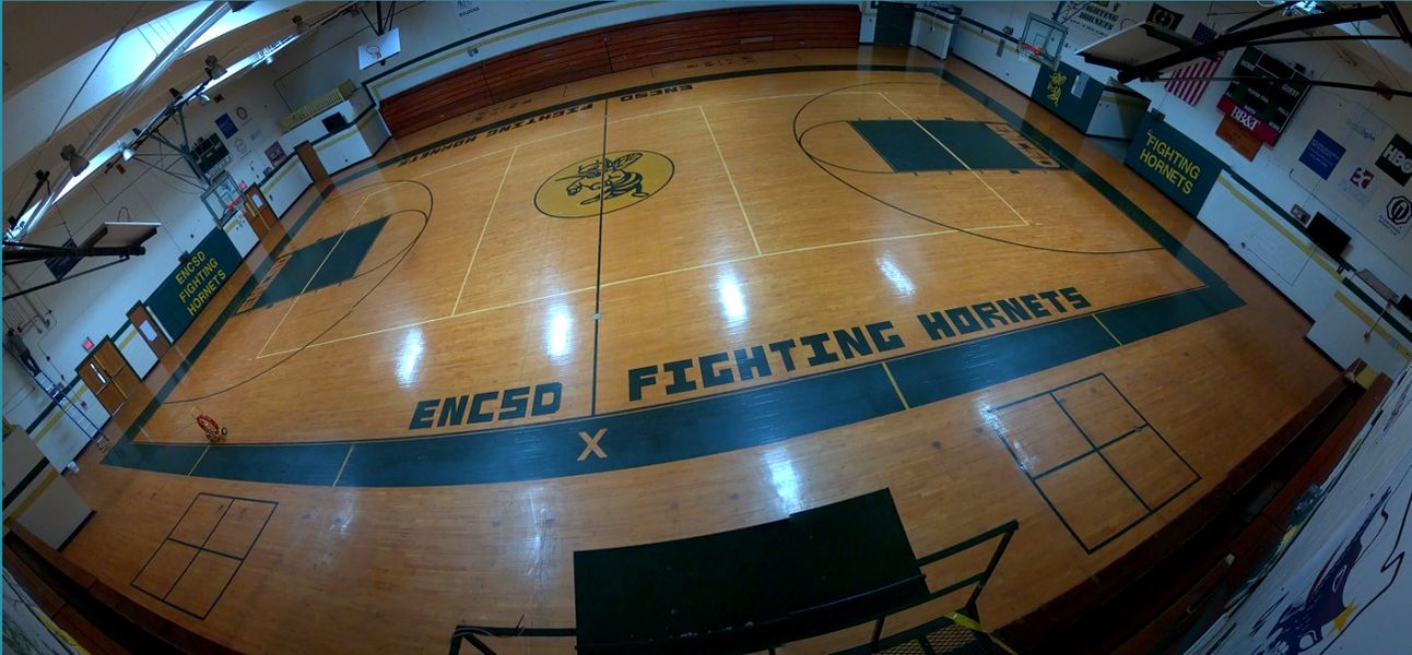 Williamson Gym old floor