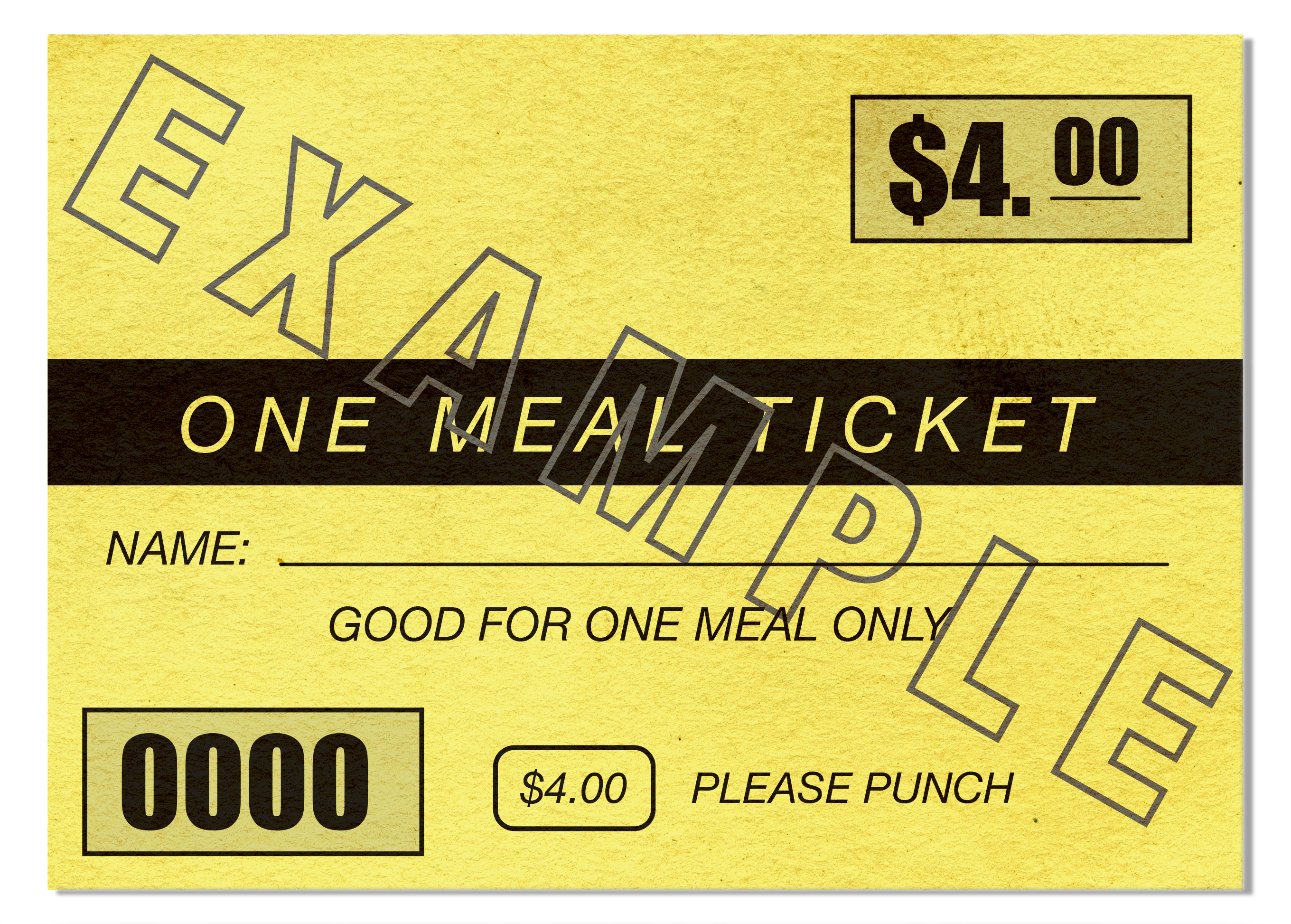 Meal Ticket