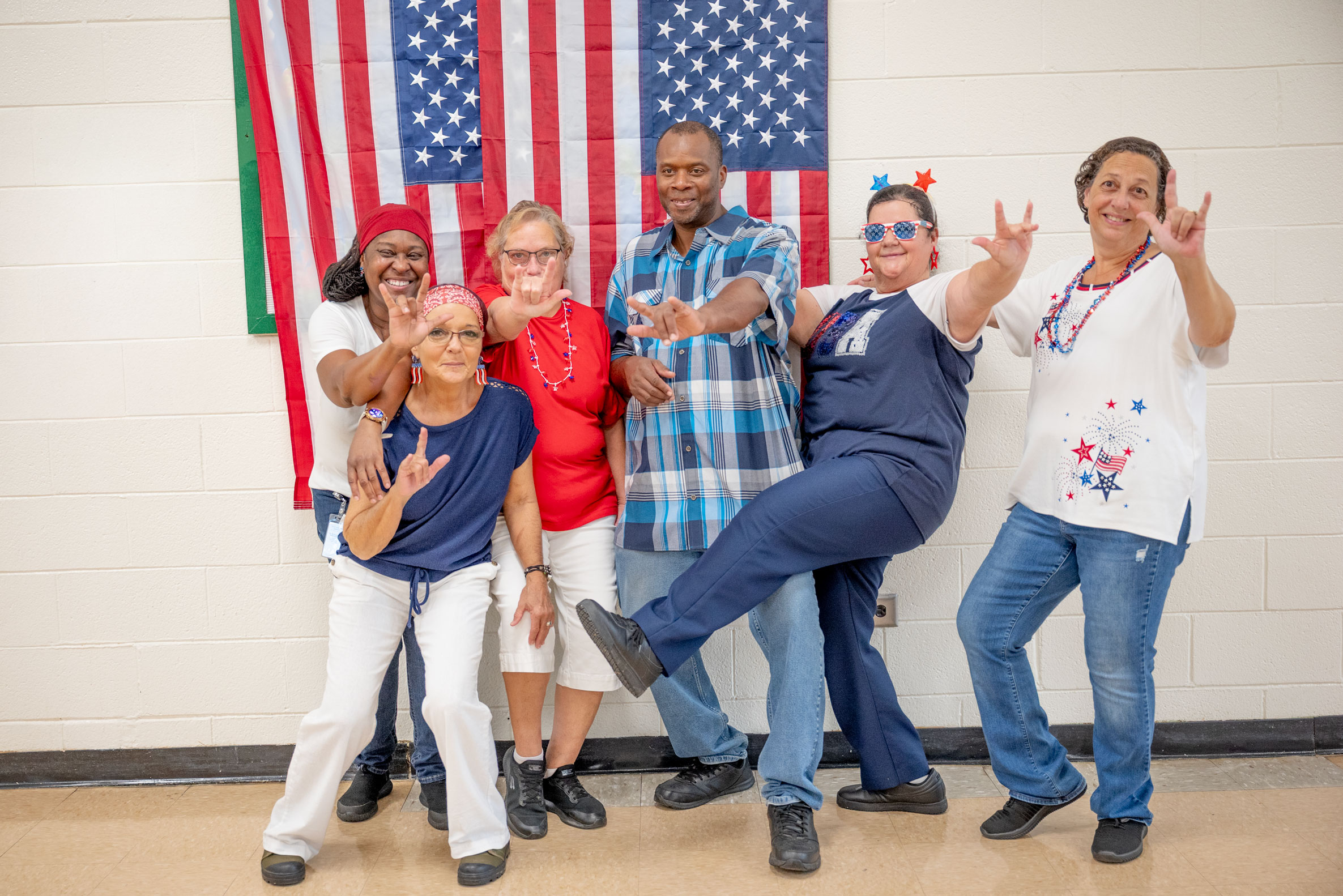 Red White and Blue