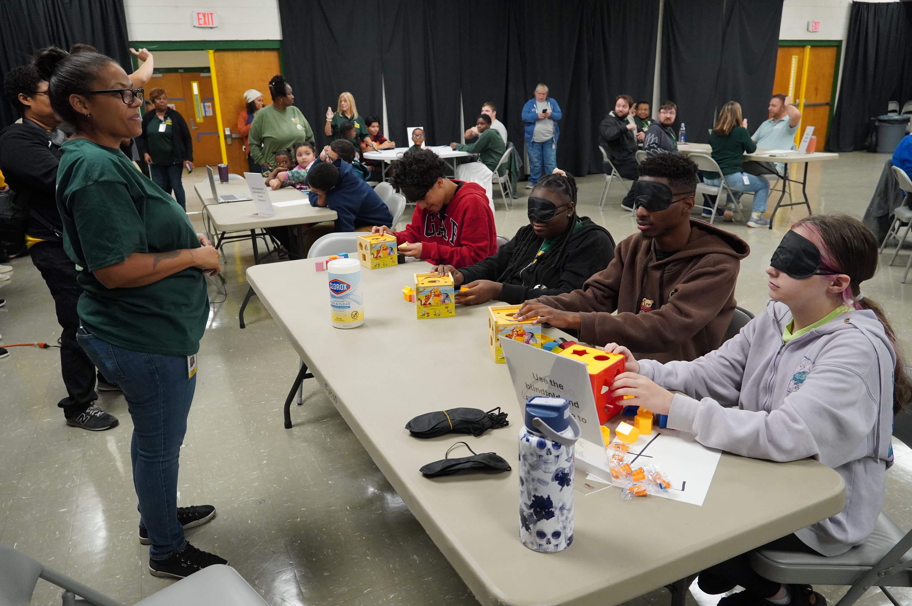 deaf/blind activities
