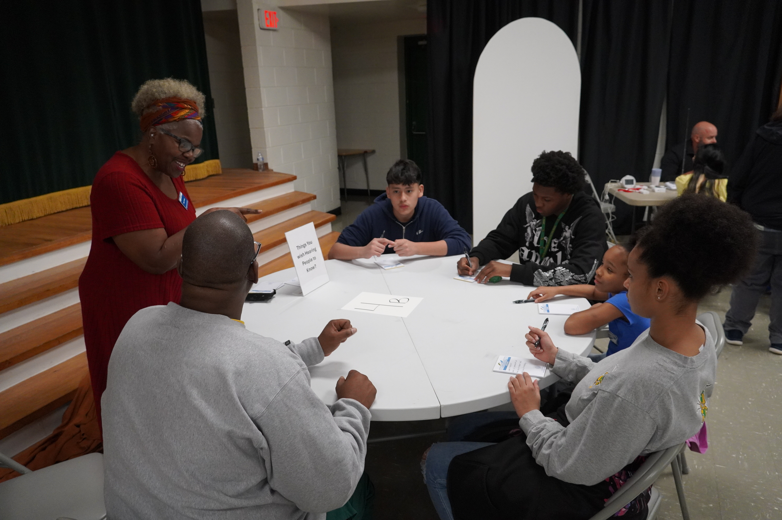 deaf/blind activities