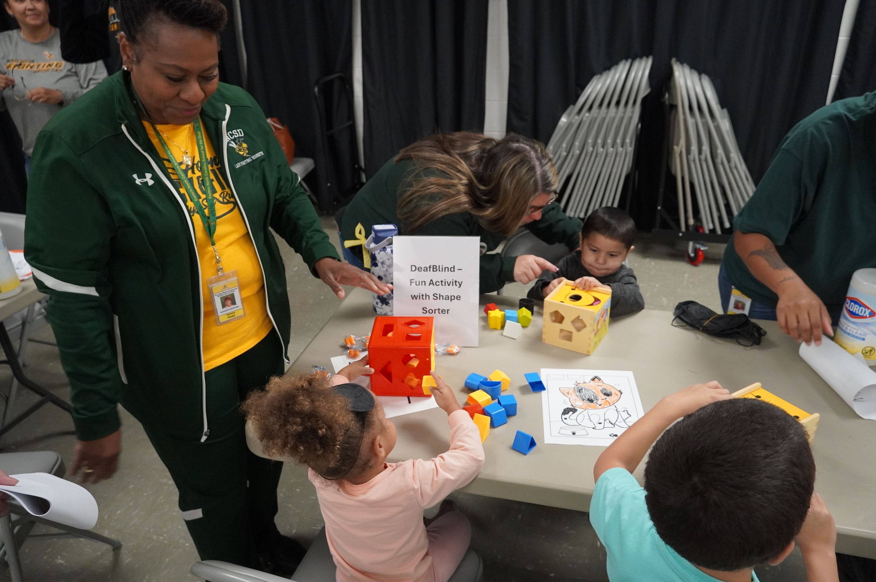 deaf/blind activities