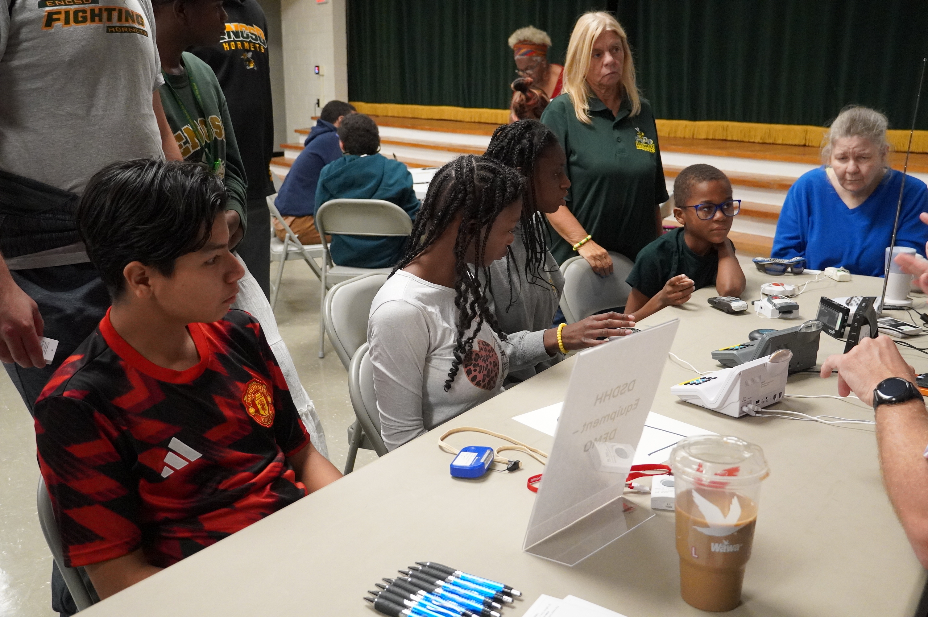 deaf/blind activities