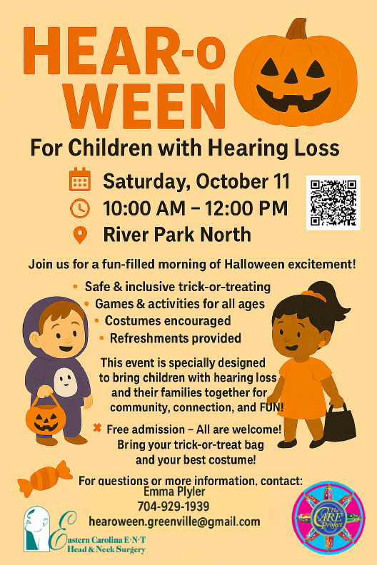 Hear-o-ween flyer