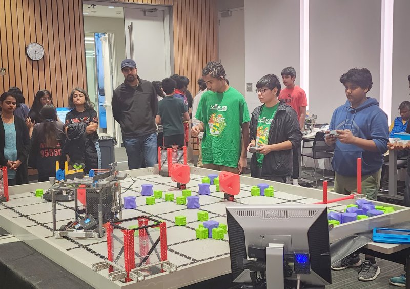 middle school robotics team