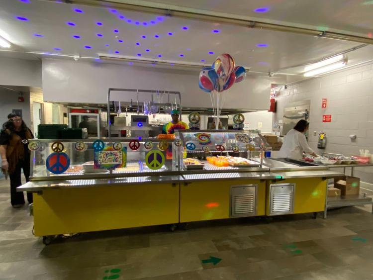 Decorated Cafeteria