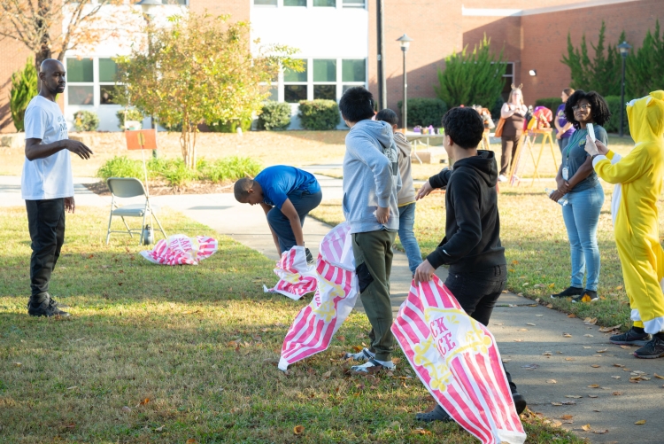 sack race