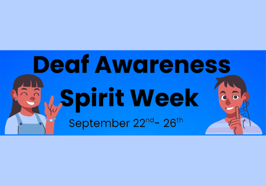 Deaf Awareness Spirit Week