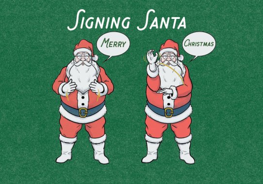 Signing Santa