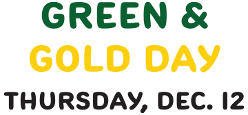 Green and Gold Day