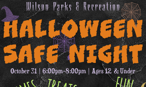 Wilson Parks and Recreation Halloween Safe Night