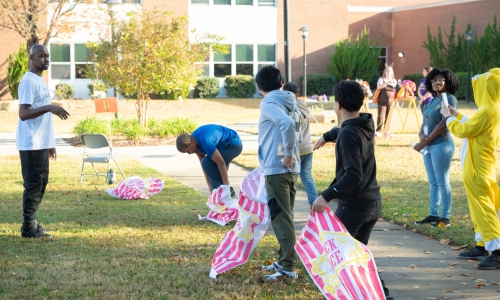 sack race