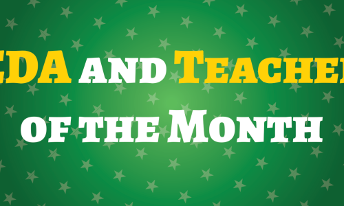 EDA and Teacher of the Month